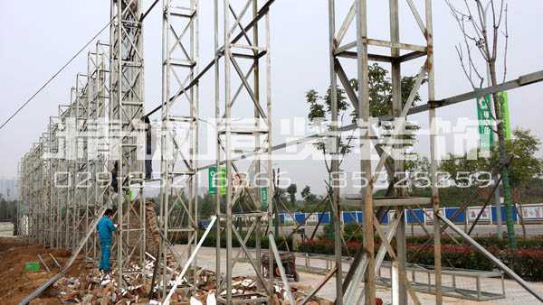 陜西圍墻發光字