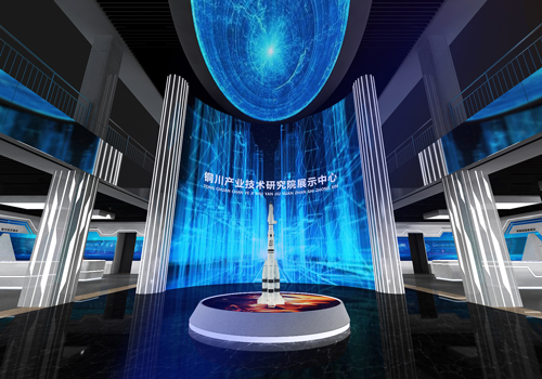 創新驅動 科技轉型丨銅川產業技術研究院展示中心施工推進中