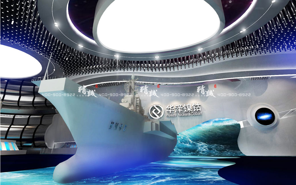 陜西華澤新材料項目展廳設計 陜西華澤新材料項目展廳設計