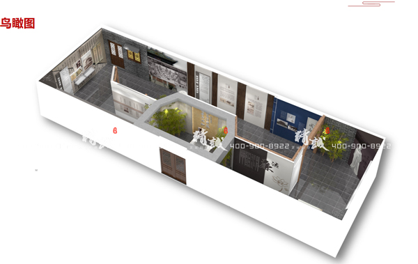 名人紀(jì)念館設(shè)計(jì)效果圖