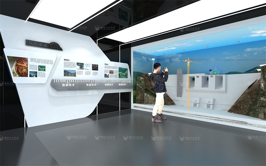 水系工程展廳設計-引漢濟渭實驗基地展廳 水系工程展廳設計-引漢濟渭實驗基地展廳