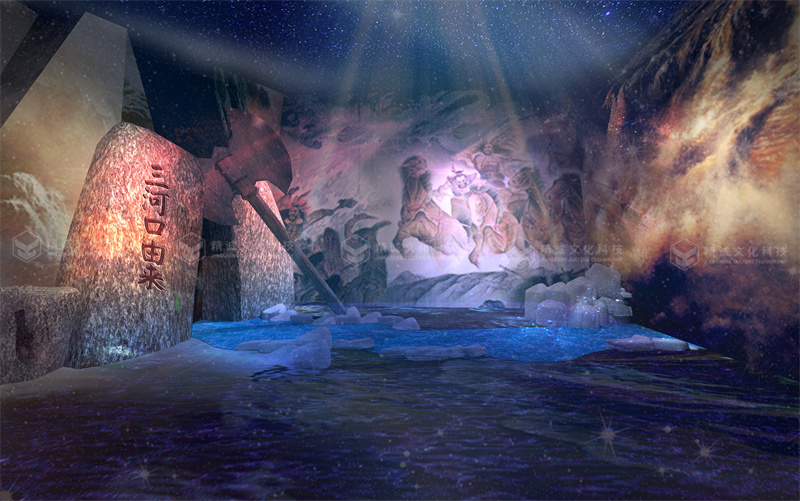 神話展廳設計-潼關古城中國神話展廳 神話展廳設計-潼關古城中國神話展廳