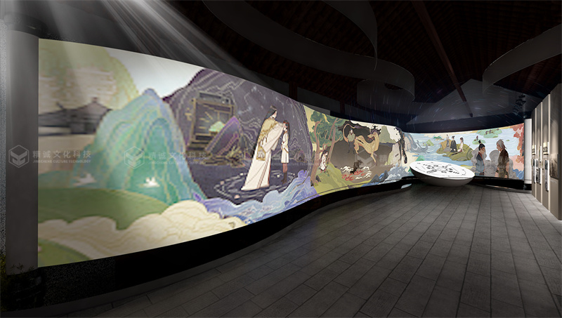 神話展廳設計-潼關古城中國神話展廳 神話展廳設計-潼關古城中國神話展廳