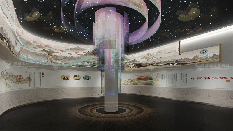 神話展廳設計-潼關古城中國神話展廳 神話展廳設計-潼關古城中國神話展廳