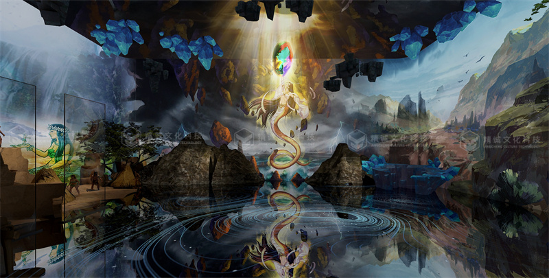 神話展廳設計-潼關古城中國神話展廳 神話展廳設計-潼關古城中國神話展廳