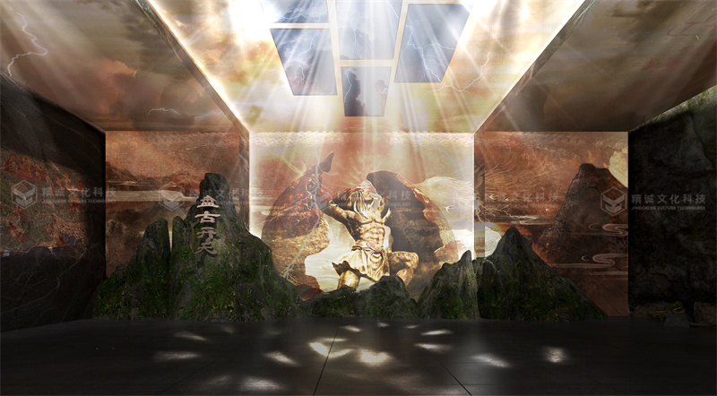 神話展廳設計-潼關古城中國神話展廳 神話展廳設計-潼關古城中國神話展廳