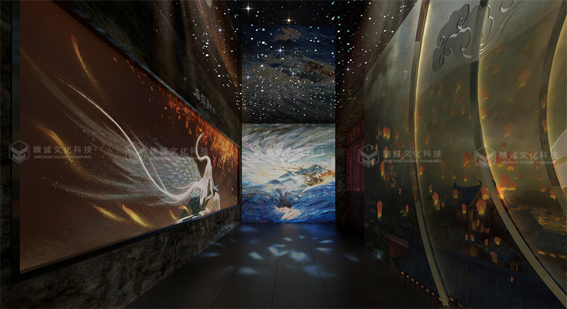 神話展廳設計-潼關古城中國神話展廳 神話展廳設計-潼關古城中國神話展廳