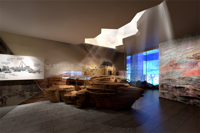 神話展廳設計-潼關古城中國神話展廳 神話展廳設計-潼關古城中國神話展廳