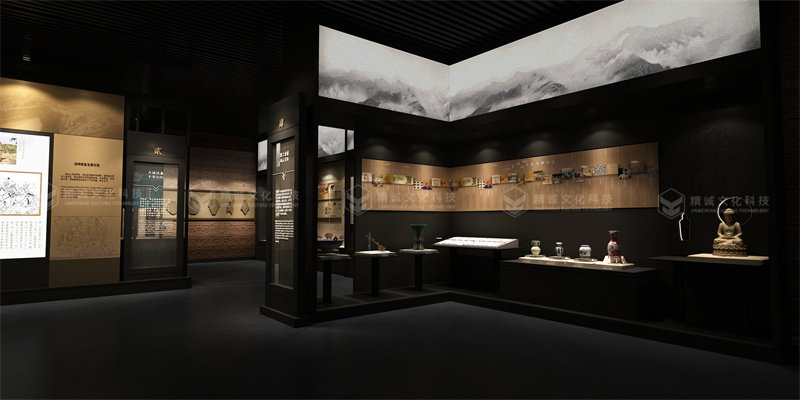 史志展館設(shè)計-榆林清清澗縣史志館