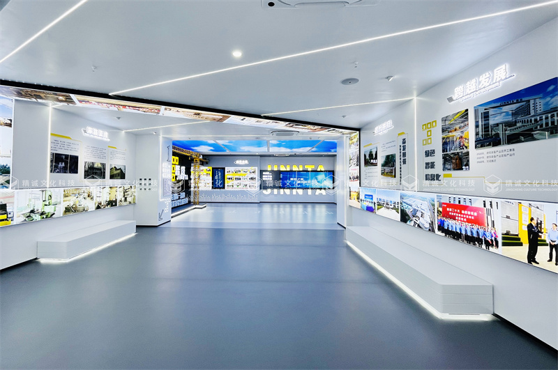 建筑企業展廳設計-山西省工程機械有限公司企業展廳 建筑企業展廳設計-山西省工程機械有限公司企業展廳